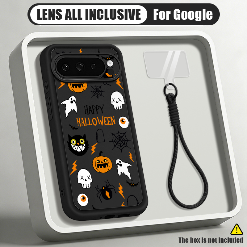 Cartoon Halloween Pattern Lany - огляд і ціна Google Pixel 9 Pro