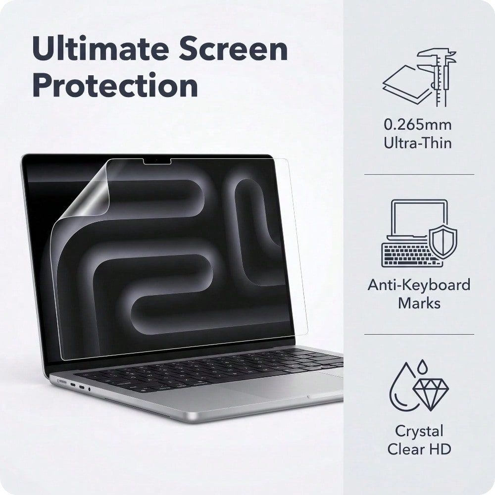 5 Pack for MacBook Pro 14 Inch - огляд і ціна Matte Anti Glare Screen