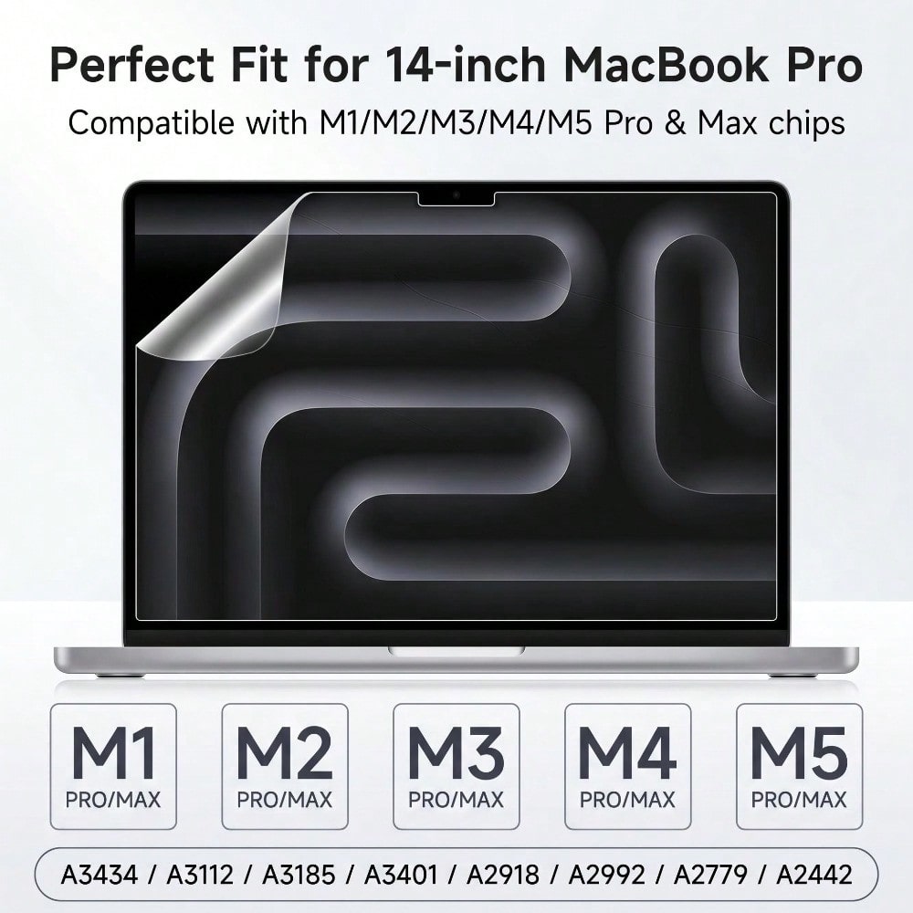 5 Pack for MacBook Pro 14 Inch - огляд і ціна Matte Anti Glare Screen