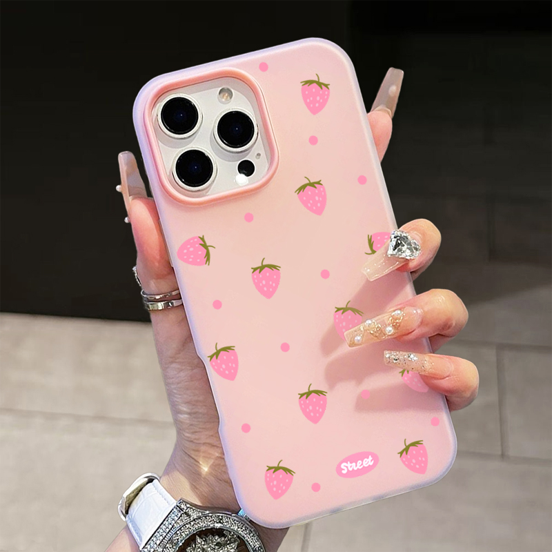 Sweet Pink Strawberry Pattern  - огляд і ціна Samsung Galaxy A55