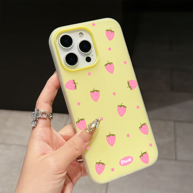 Sweet Pink Strawberry Pattern  - огляд і ціна Samsung Galaxy A55