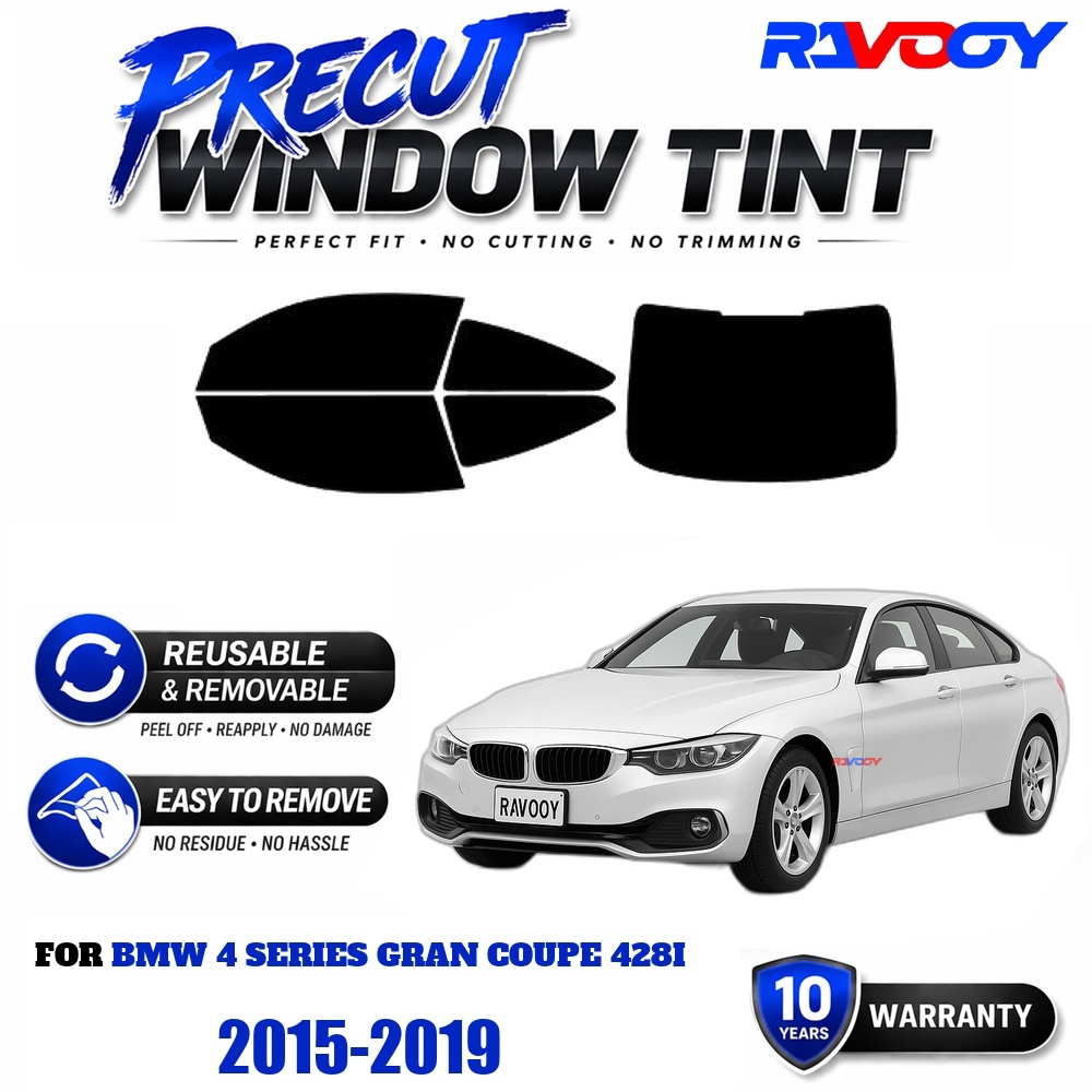 Precut Window Tint, Reusable R - огляд і ціна Air Bubble Remover