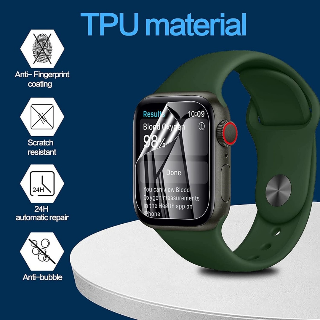 Hydrogel Film for Apple Watch  - огляд і ціна Hydrogel Screen Protector